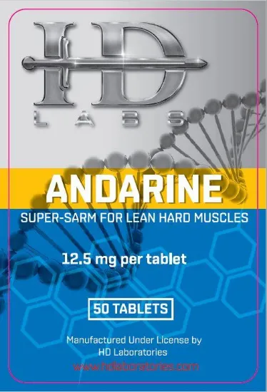 Picture of HD Andarine 12.5 50 tabs